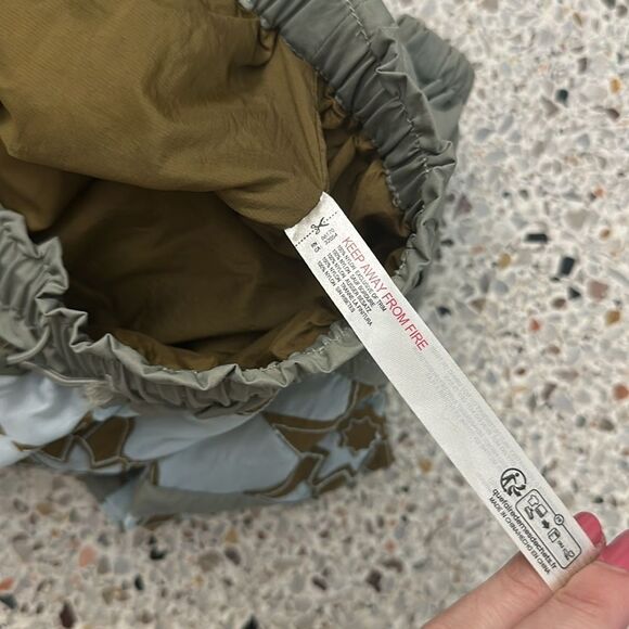 Free People movement mountaineer windbreaker elastic waist pants XS - Picture 5 of 6